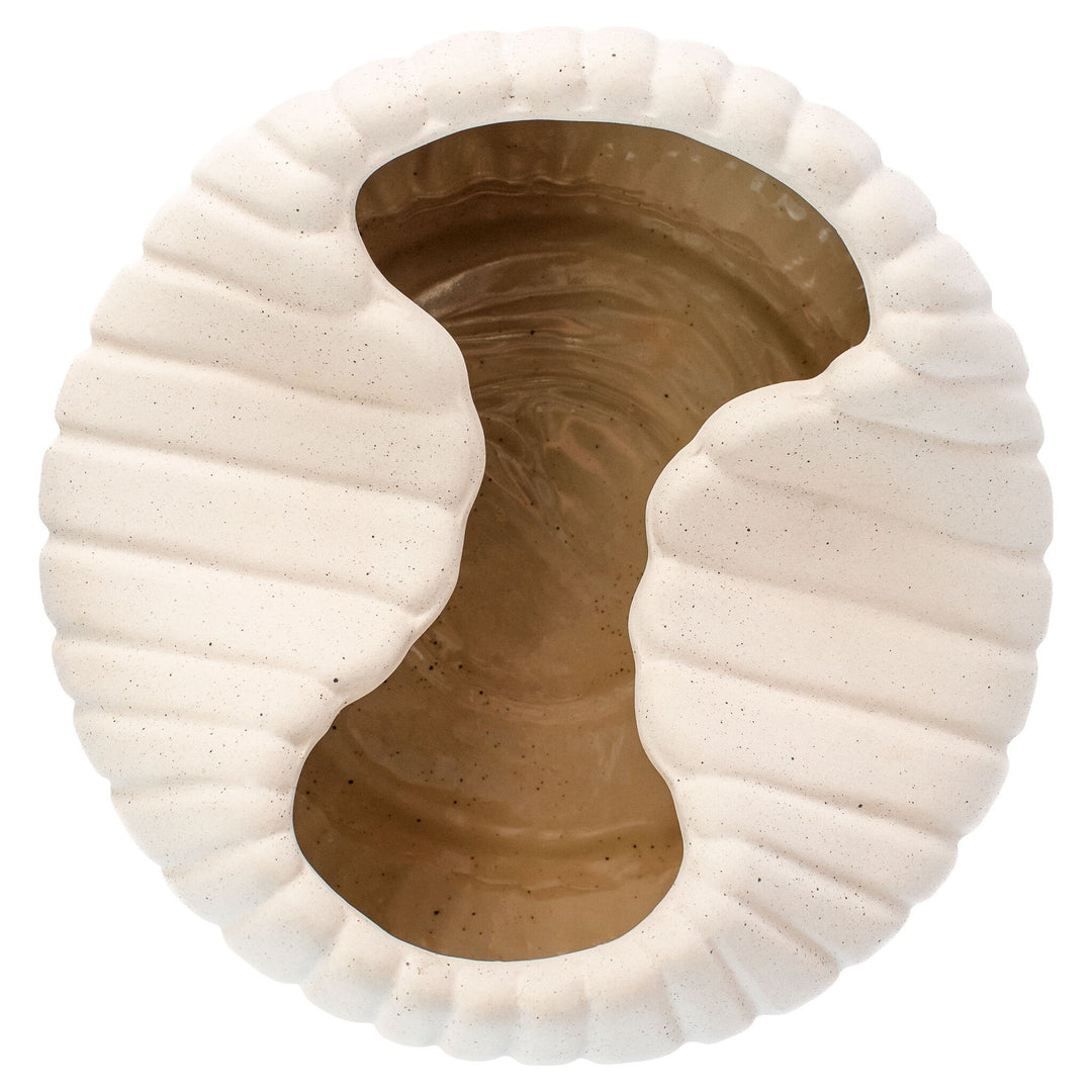 ORGANIC, CENTRO DE MESA BLANCO