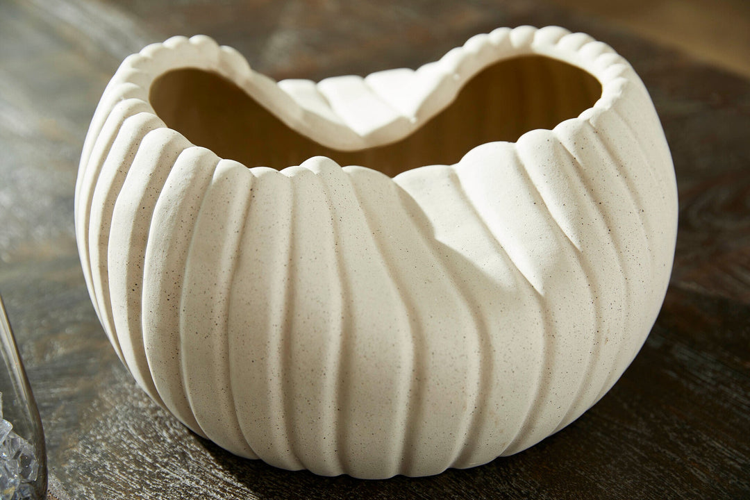 ORGANIC, CENTRO DE MESA BLANCO