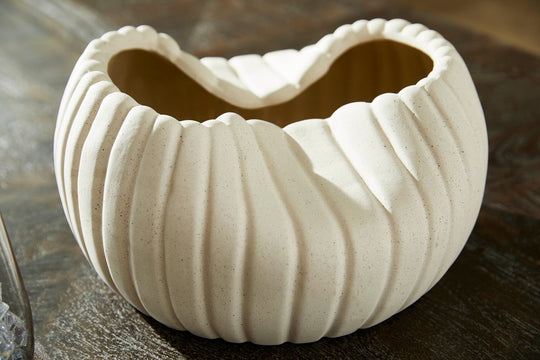 ORGANIC, CENTRO DE MESA BLANCO