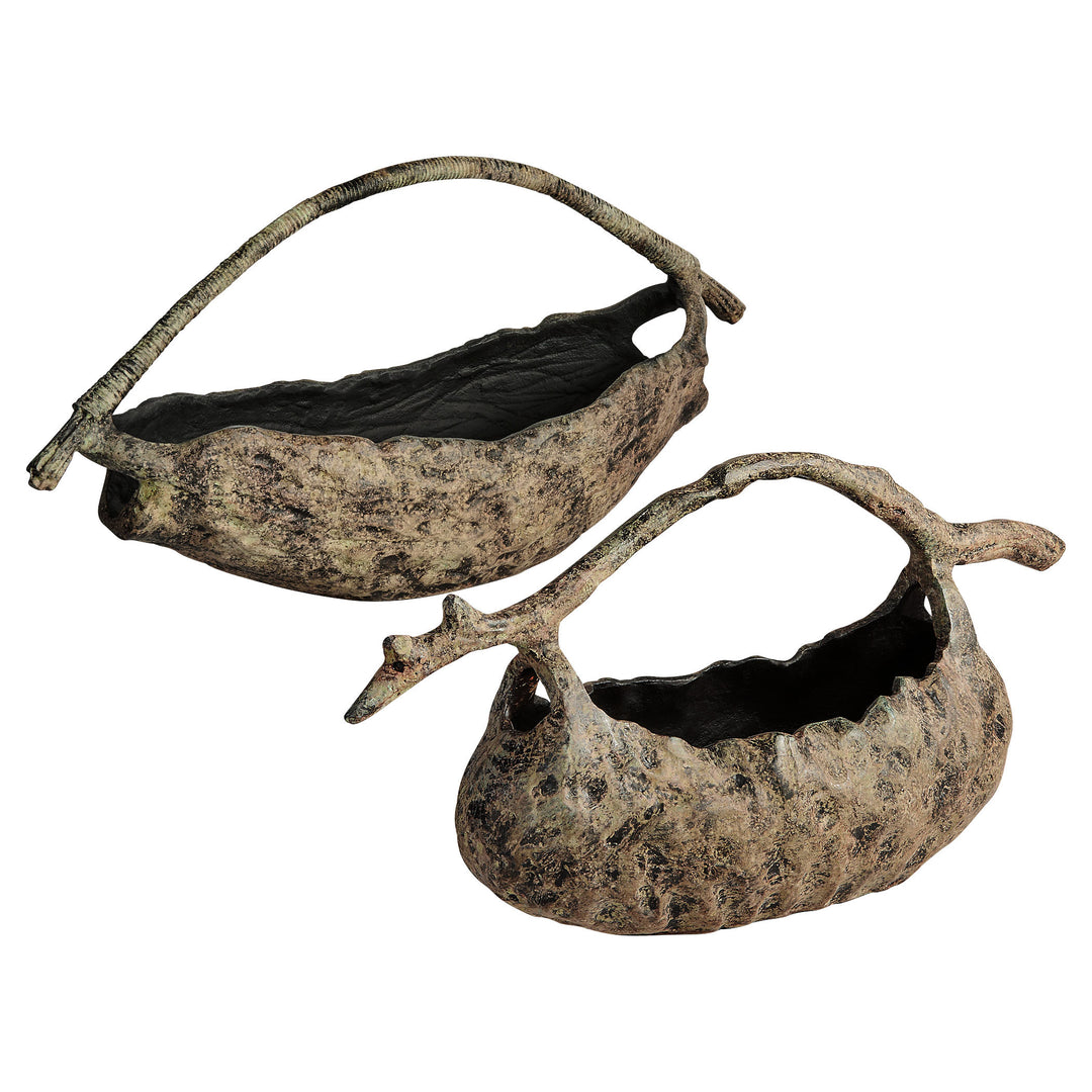 HOBBIT, CENTRO DE MESA CANASTA GRANDE