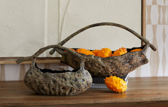 HOBBIT, CENTRO DE MESA CANASTA GRANDE