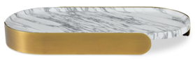 UNION, CHAROLA DE MARMOL BLANCO