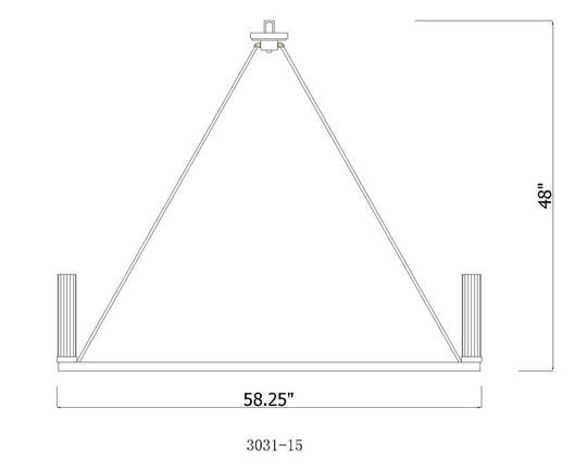 MONROE, CANDIL 15 LUCES