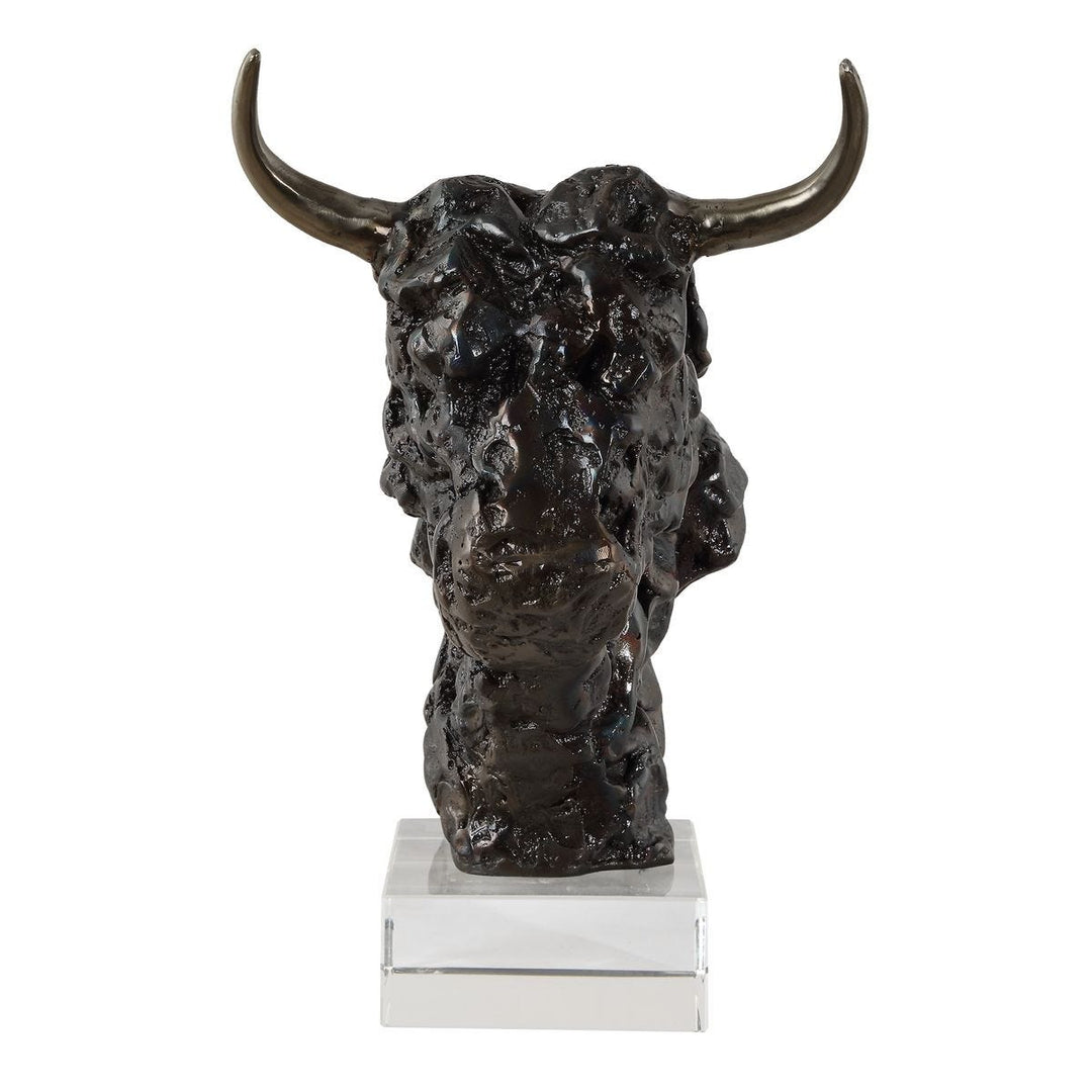 BISON BUST, ESCULTURA