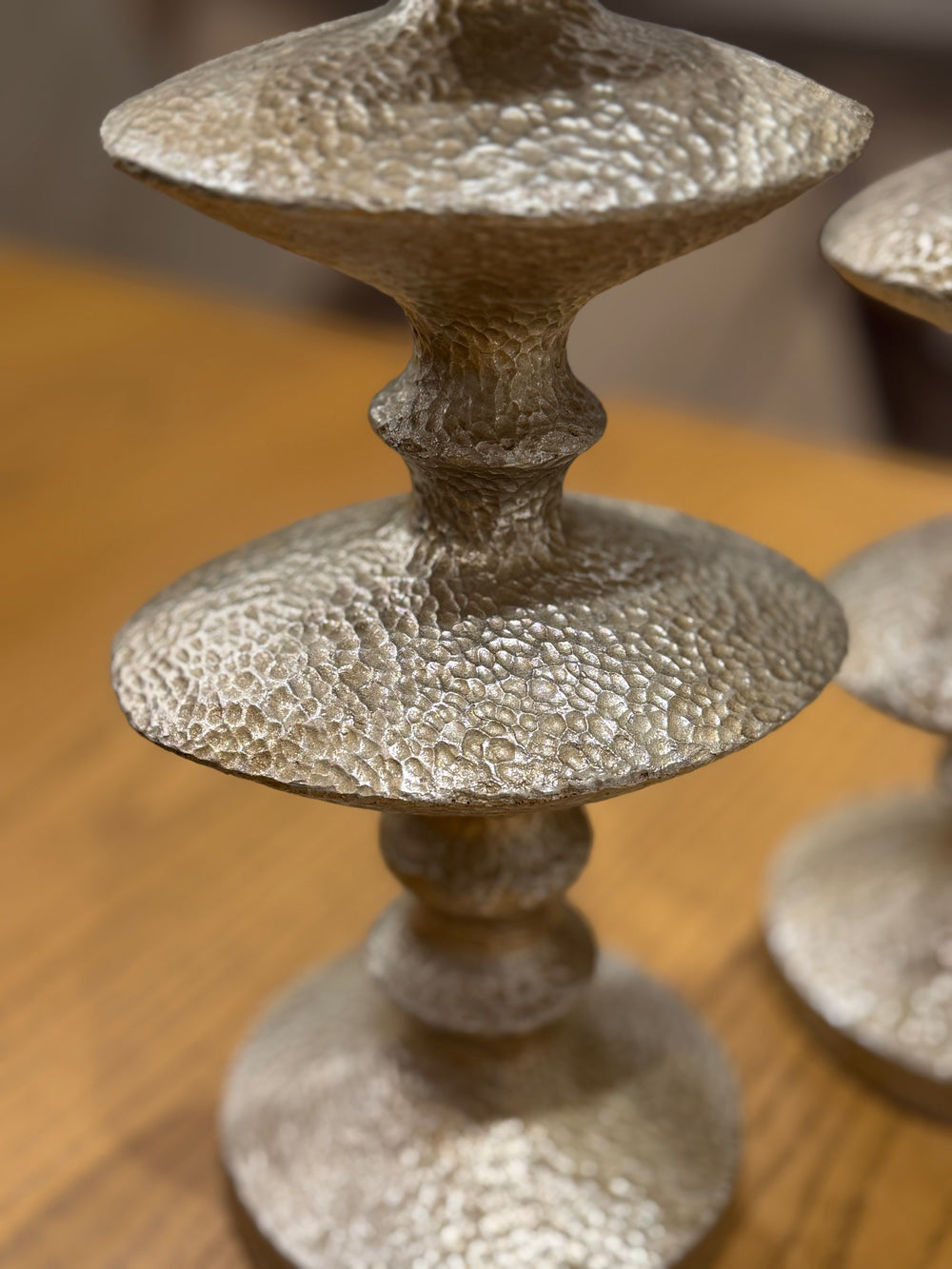 PORTLAND, CANDELABRO PLATA GRANDE