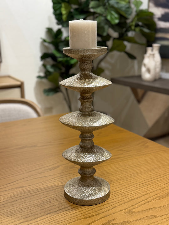 PORTLAND, CANDELABRO PLATA GRANDE