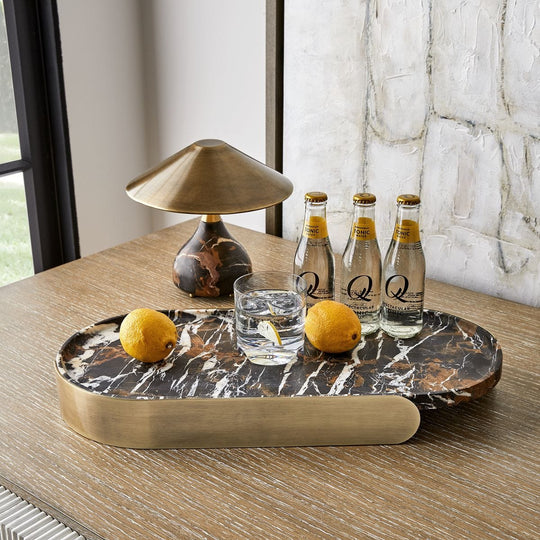 KENIE, CHAROLA MARMOL  NEGRO