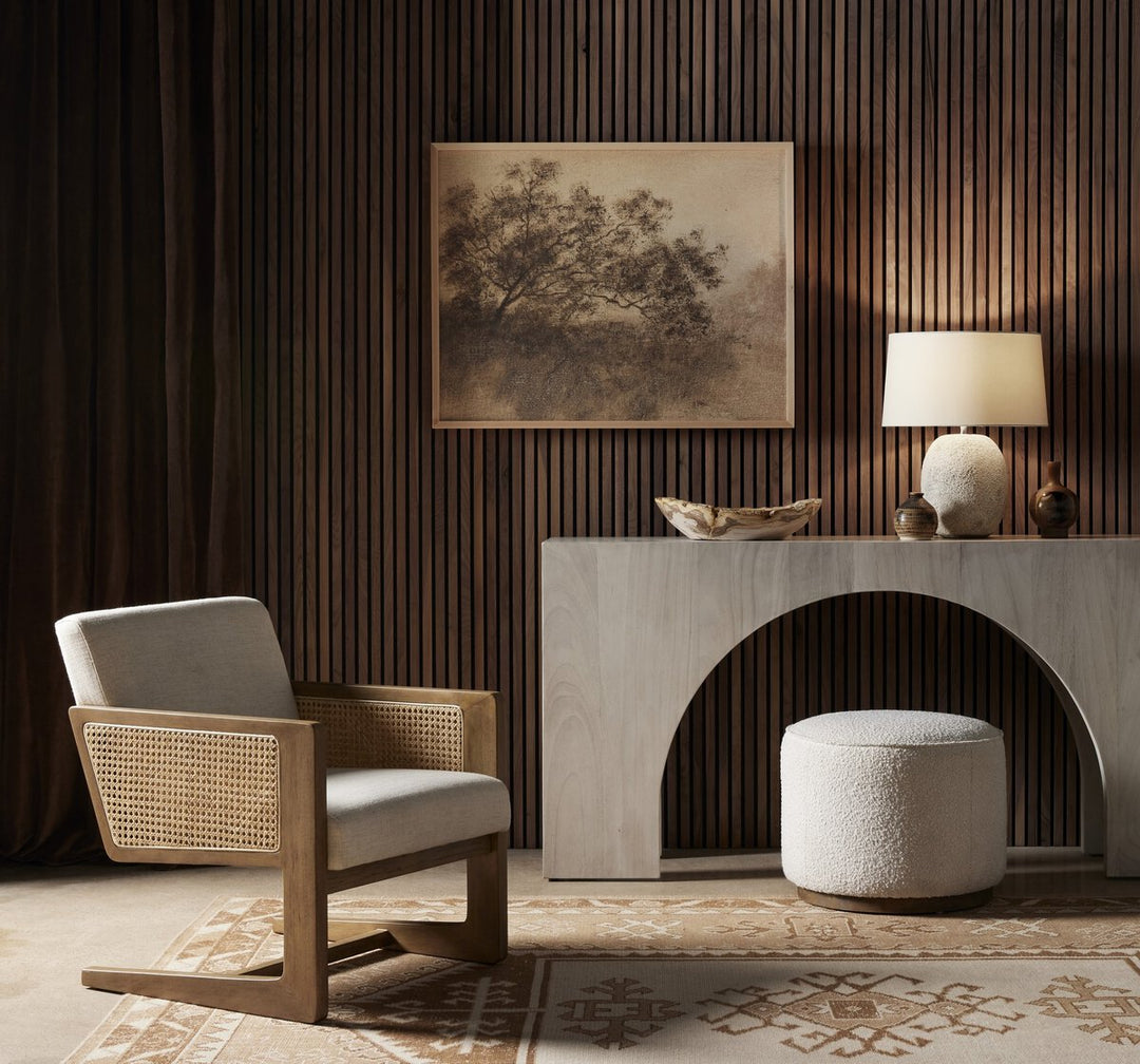 SULLY, CENTRO DE MESA MADERA PETRIFICADA