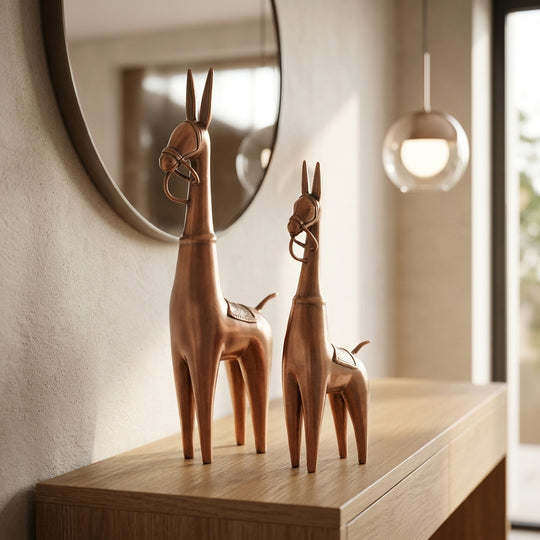 LLAMAS, ESCULTURA SET 2