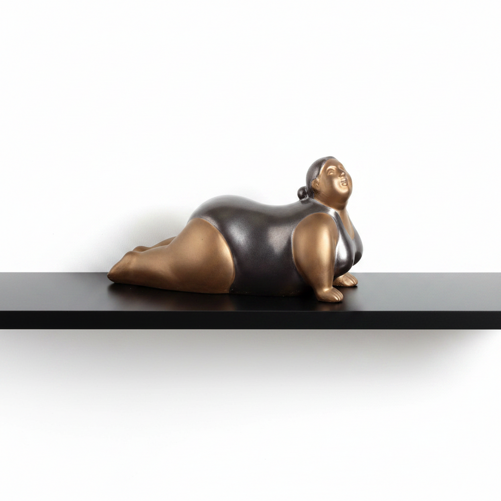 MARI Y GEO, ESCULTURA YOGA SUE