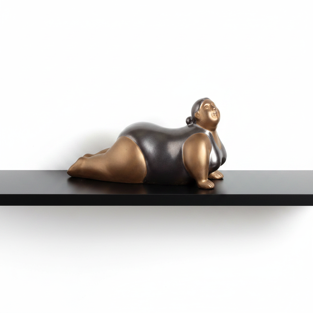 MARI Y GEO, ESCULTURA YOGA SUE