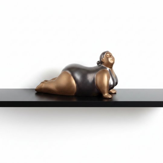 MARI Y GEO, ESCULTURA YOGA SUE