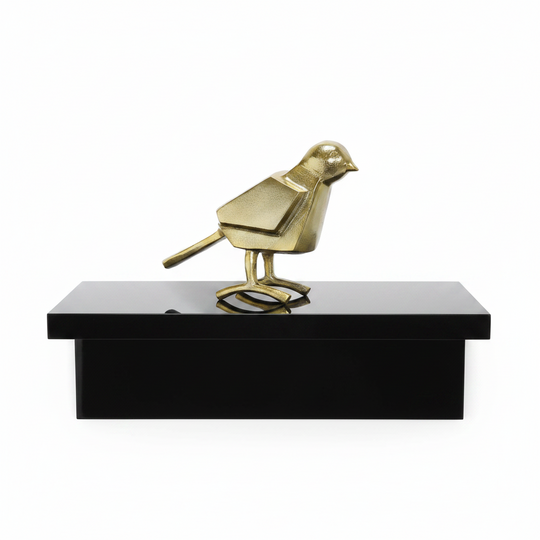 GALES, ESCULTURA PARAJITO DORADO