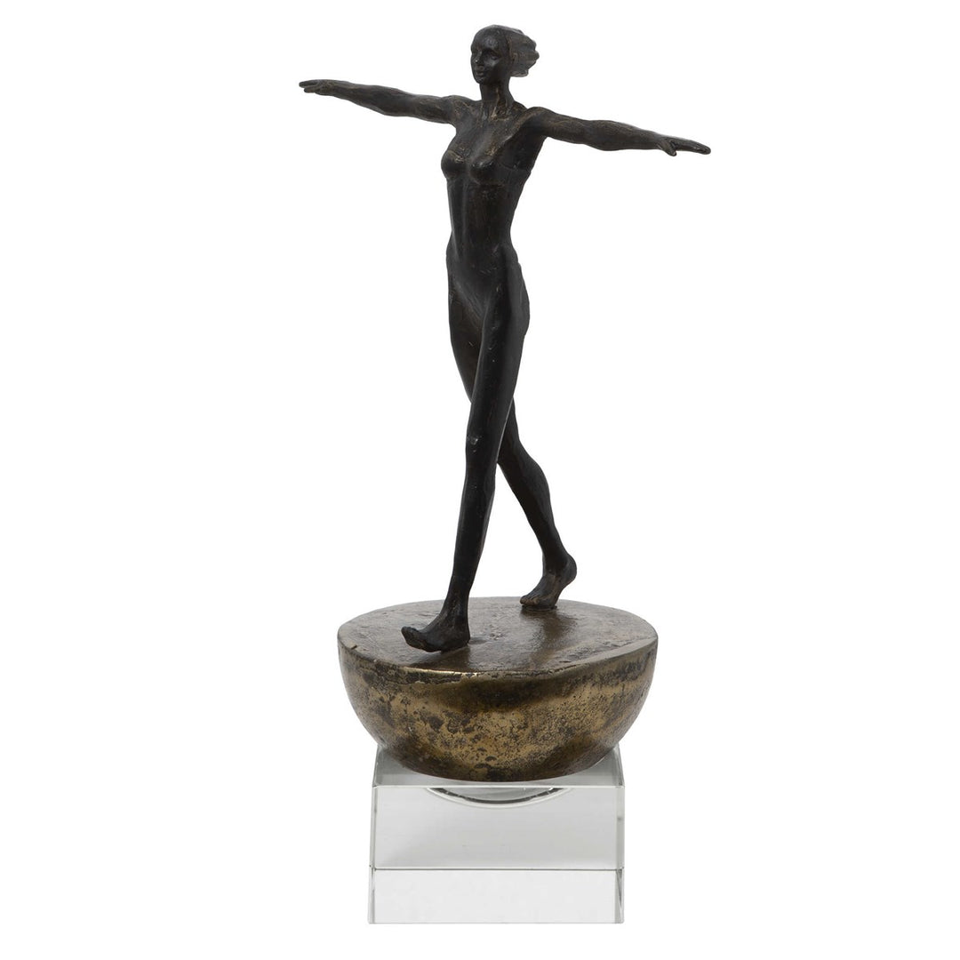GLADIOLO, ESCULTURA MUJER