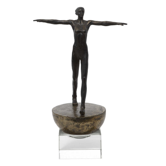 GLADIOLO, ESCULTURA MUJER