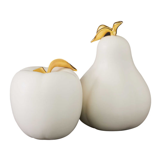 APPLE AND PEAR, JUEGO DE ESCULTURAS