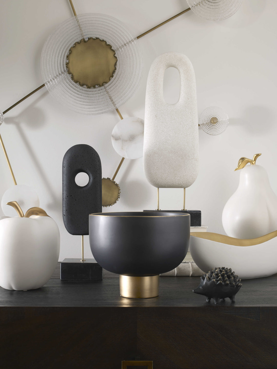 APPLE AND PEAR, JUEGO DE ESCULTURAS