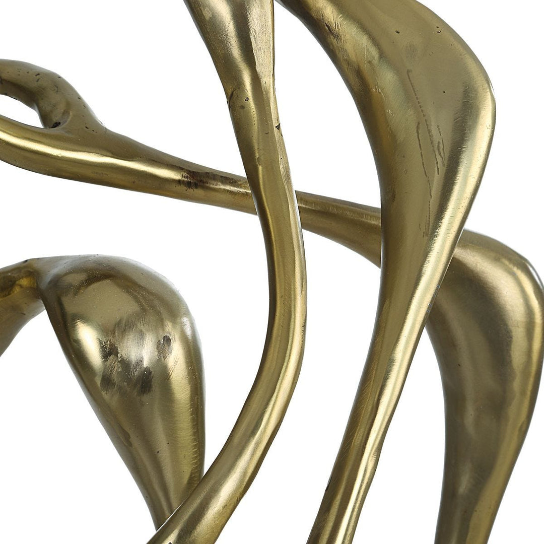 JEAN PAUL, ESCULTURA DORADA