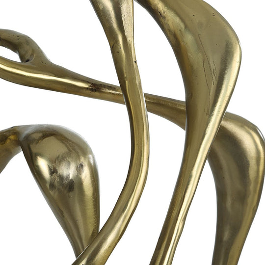 JEAN PAUL, ESCULTURA DORADA