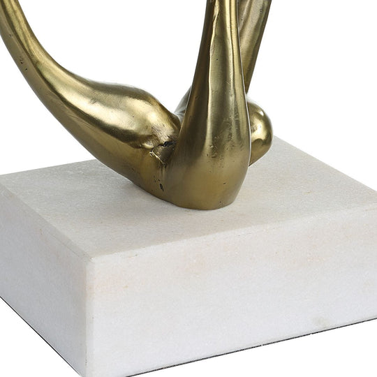 JEAN PAUL, ESCULTURA DORADA