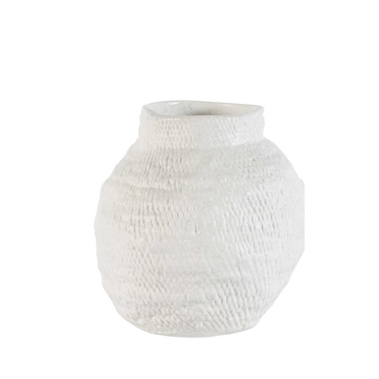 CATALUÑA, JARRON BLANCO GDE