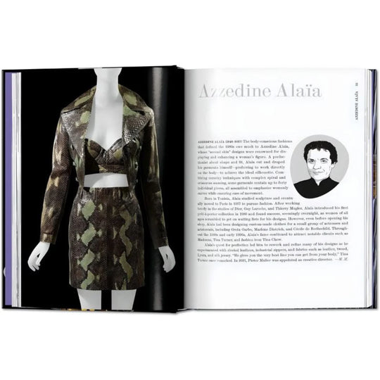 FASHION DESIGNERS A-Z, LIBRO