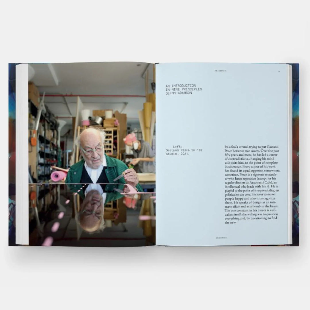 GAETANO PESCE THE COMPLETE INCHOERENCE, LIBRO