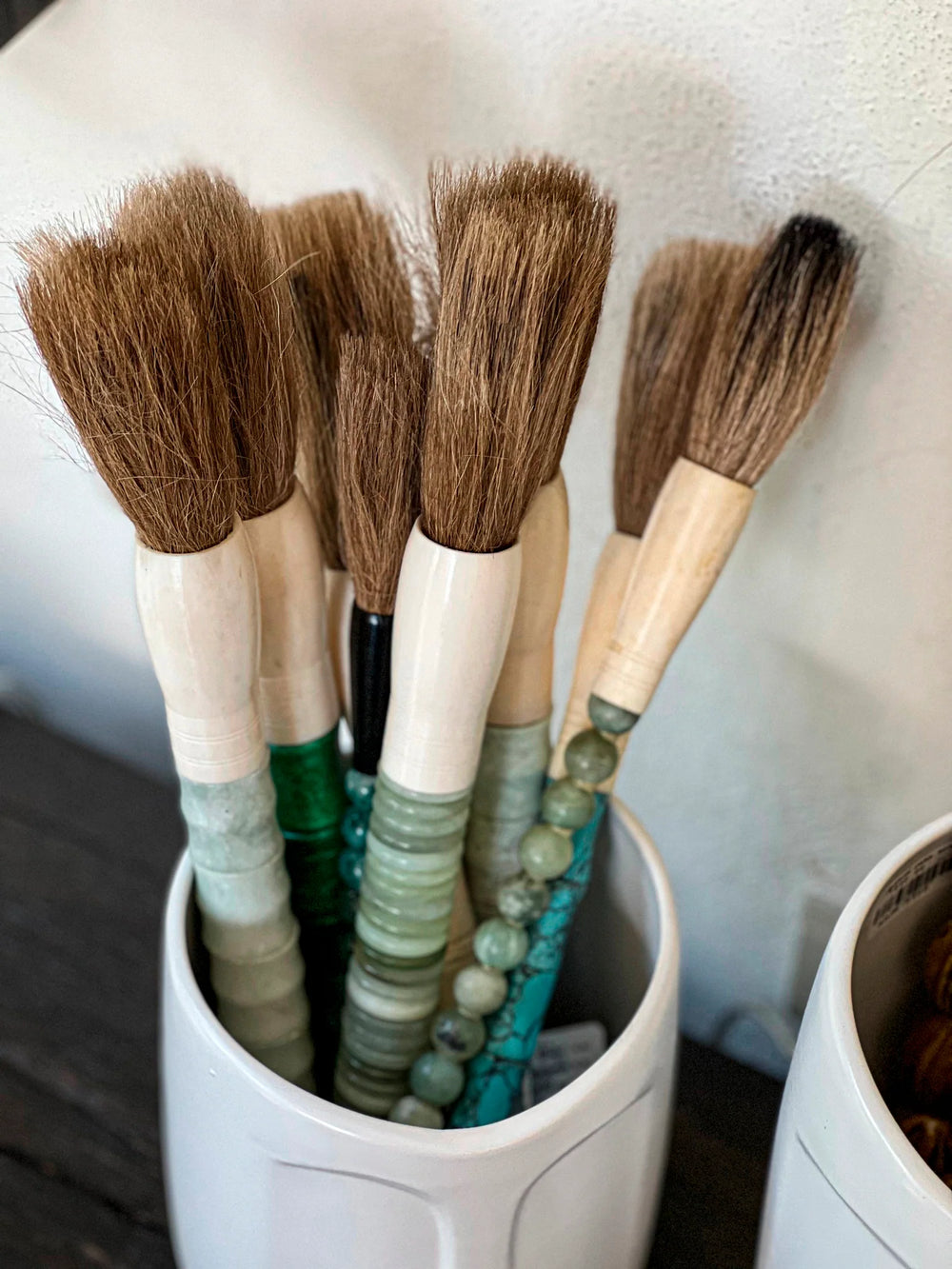 GERANIO, BROCHA BLANCA