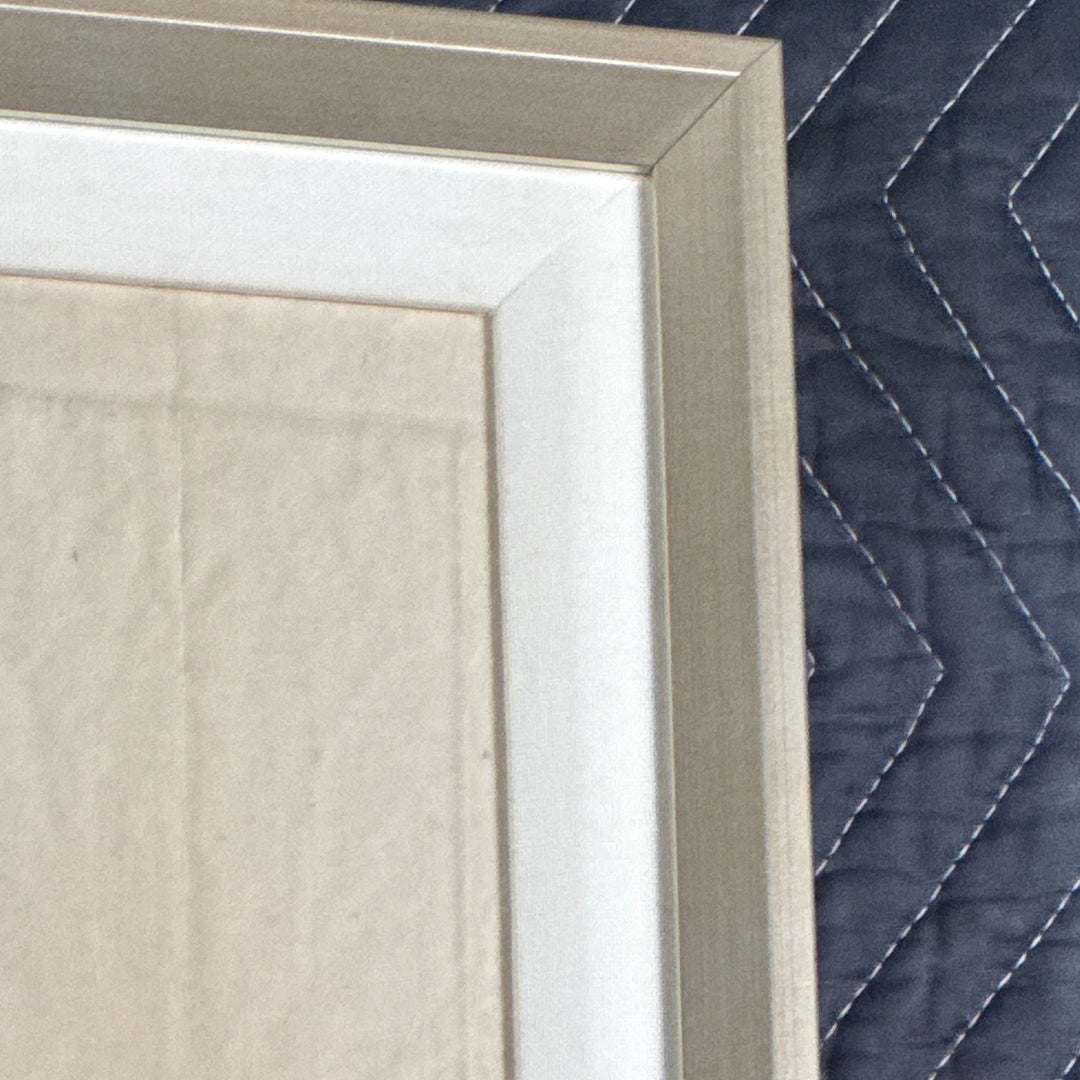 JACQUES, CUADRO VESTIDO BEIGE