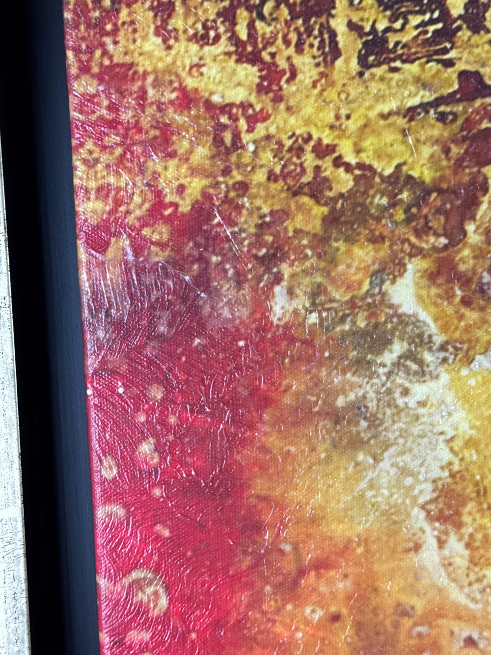 FRAGMENTOS DE UN LATIDO, CUADRO 60X60