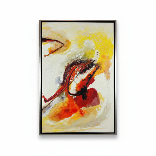 PRESAGIO EN MAGMA, CUADRO 40X60