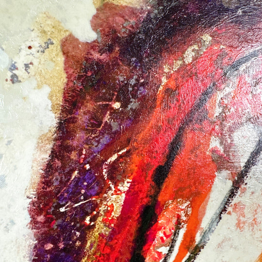 PRESAGIO EN MAGMA, CUADRO 40X60