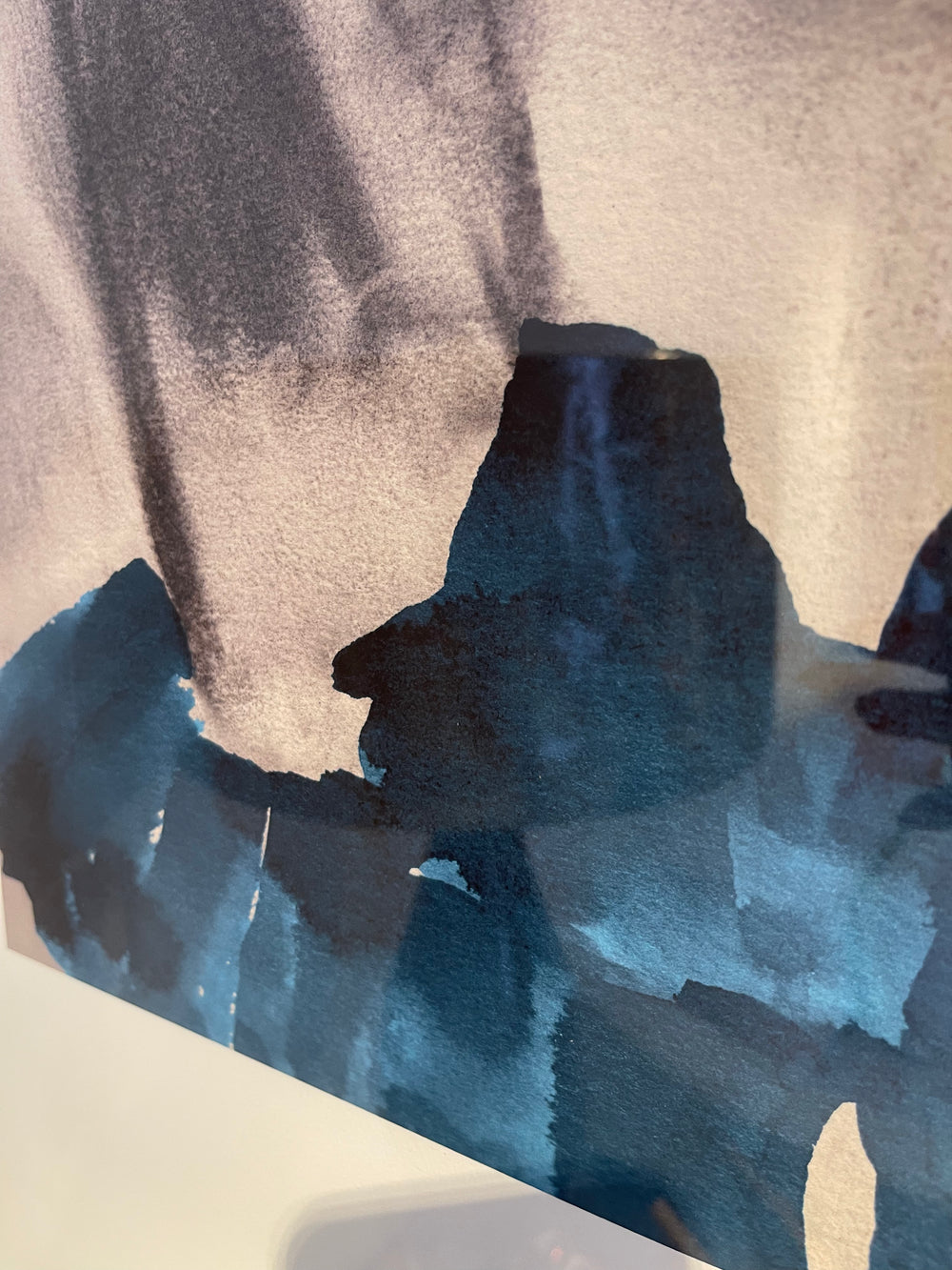 MIRADA VELADA, CUADRO