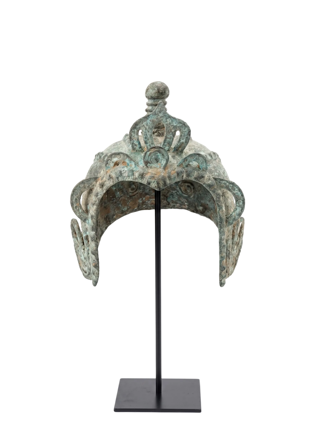 CASCO PEDESTAL, ESCULTURA CHICA
