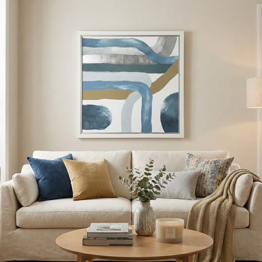 TRAZOS EN REFLEXIÓN, CUADRO