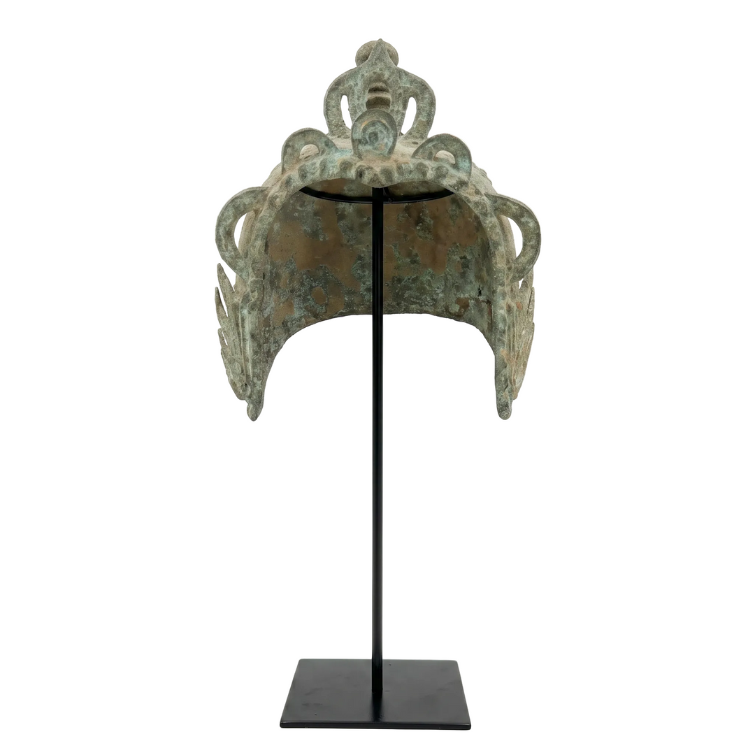 CASCO PEDESTAL, ESCULTURA GRANDE