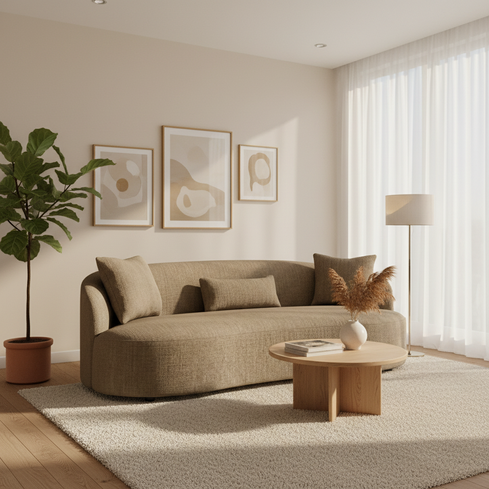 ZENIT, SOFA REDONDEADO