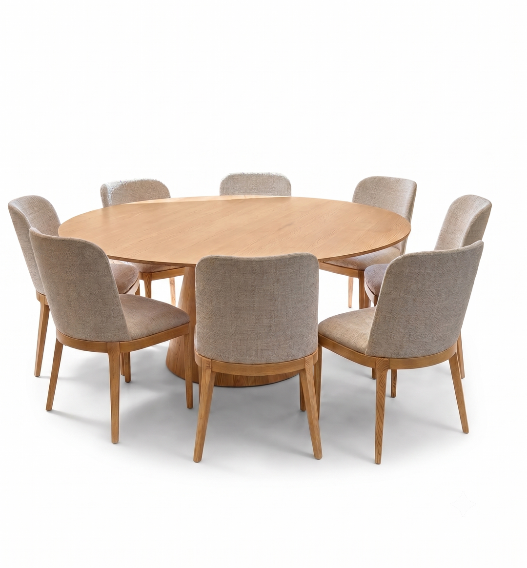 RENE, MESA DE COMEDOR CON 8 ASIENTOS
