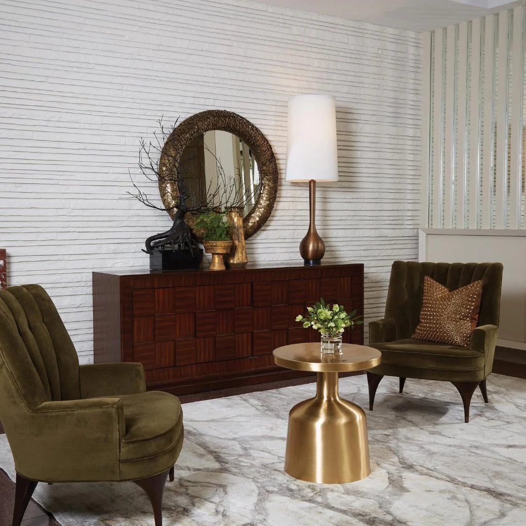 TAU, LAMPARA GOTA BRONCE