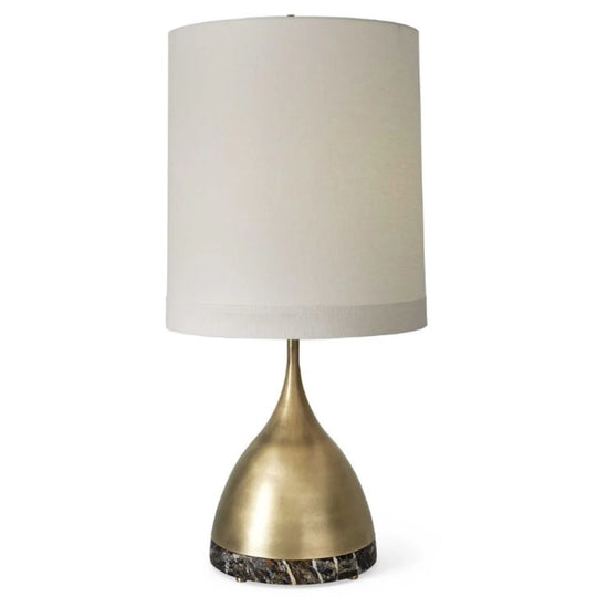 ALO, LAMPARA BASE MARMOL NEGRO