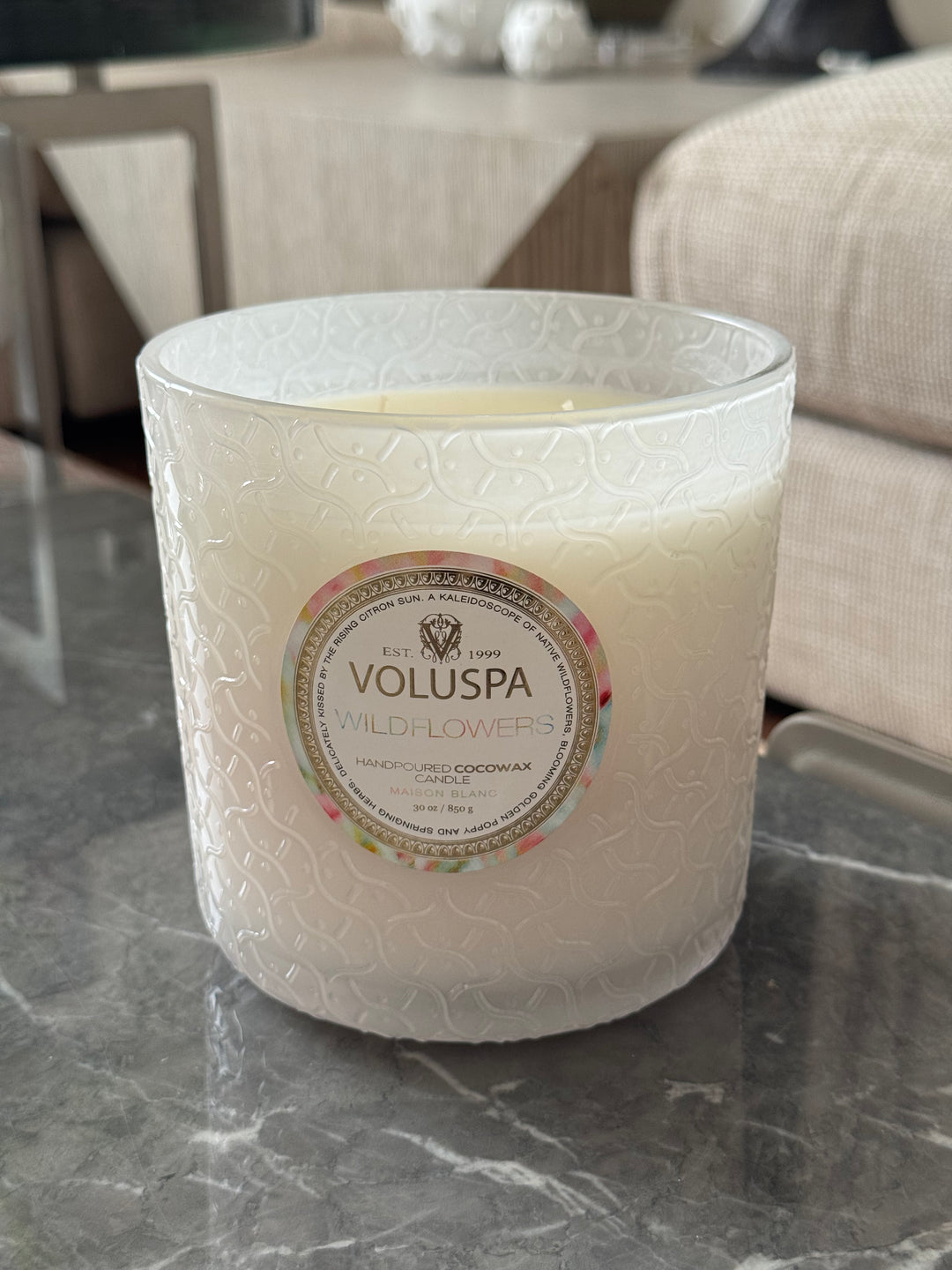 WILDFLOWERS, VELA 30 OZ 5.8X6