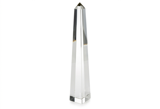 OBELISCO II, ESCULTURA CRISTAL
