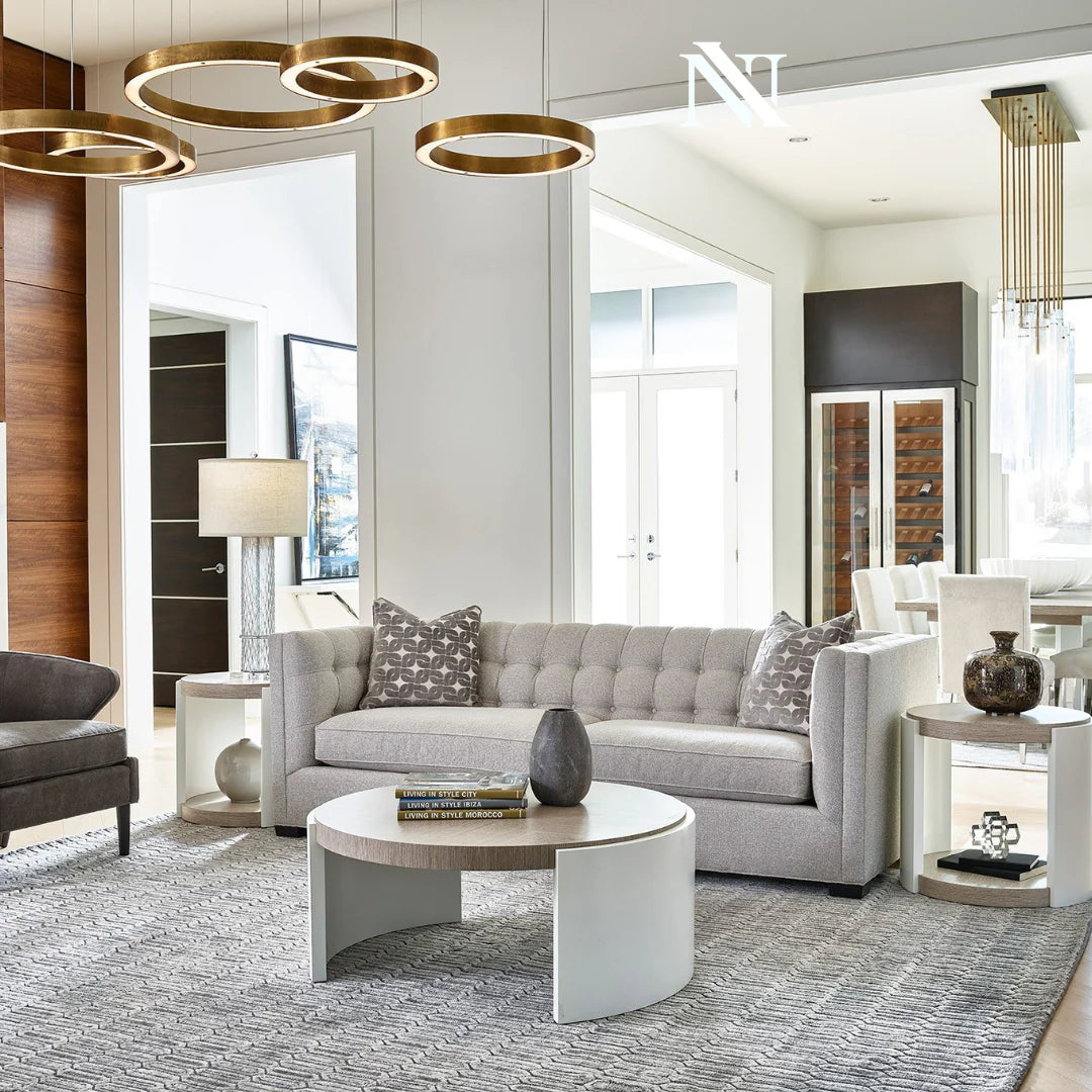 HARD STONE, MESA LATERAL REDONDA