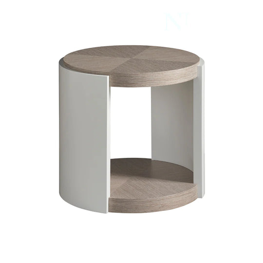 HARD STONE, MESA LATERAL REDONDA