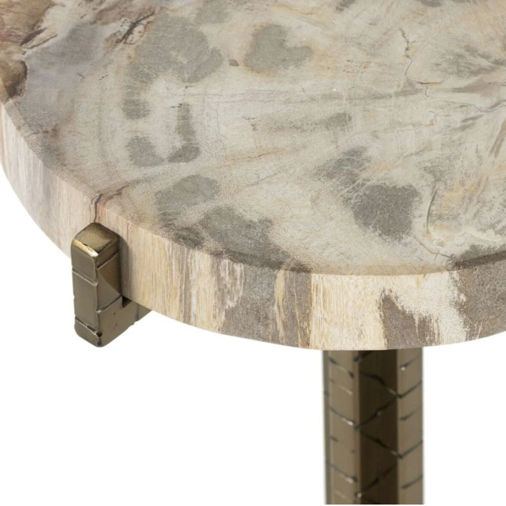 LORETTA, MESA DE ACENTO CLARA