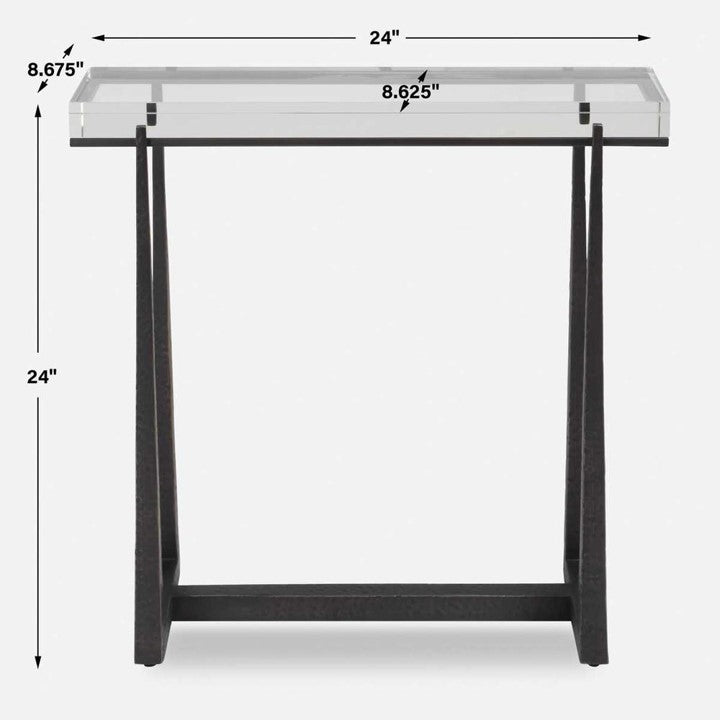 LORANA, MESA LATERAL BRONCE