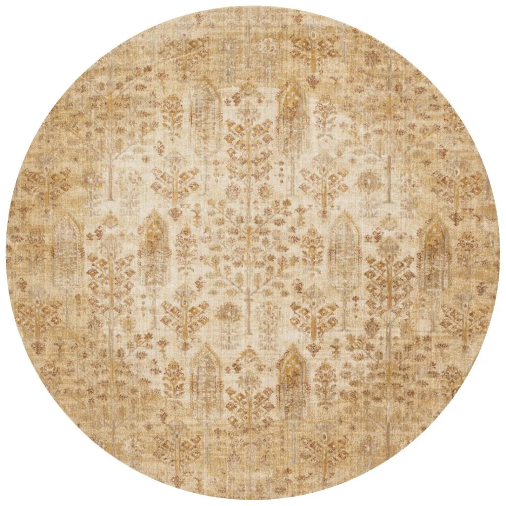 MAKANDA, TAPETE ANASTACIA ANT IVORY/GOLD 7.10X10.10