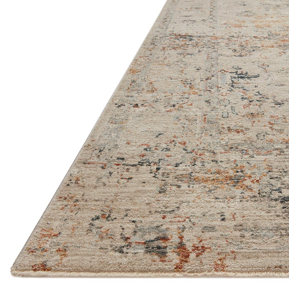 CHENILLE, TAPETE 7.10*10.2 SILVER/SPICE