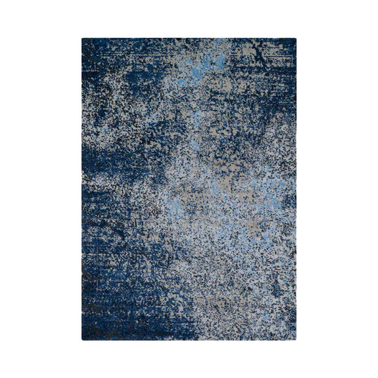 TYRION, TAPETE GREY/NAVY 7.7 X 10.6