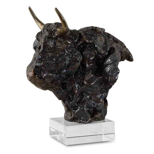 BISON BUST, ESCULTURA